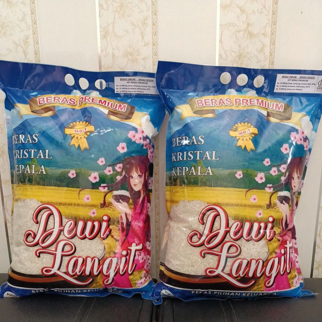 

BERAS DEWI LANGIT 10KG (2SAK@5KG) ~100%ORIGINAL