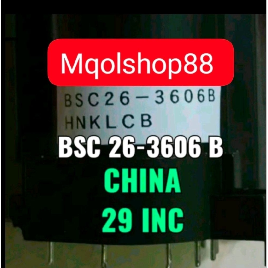 FLAYBACK TV BSC26-3606B JY0301-0295B BSC 26-3606B JY 0301-0295B  0301-0