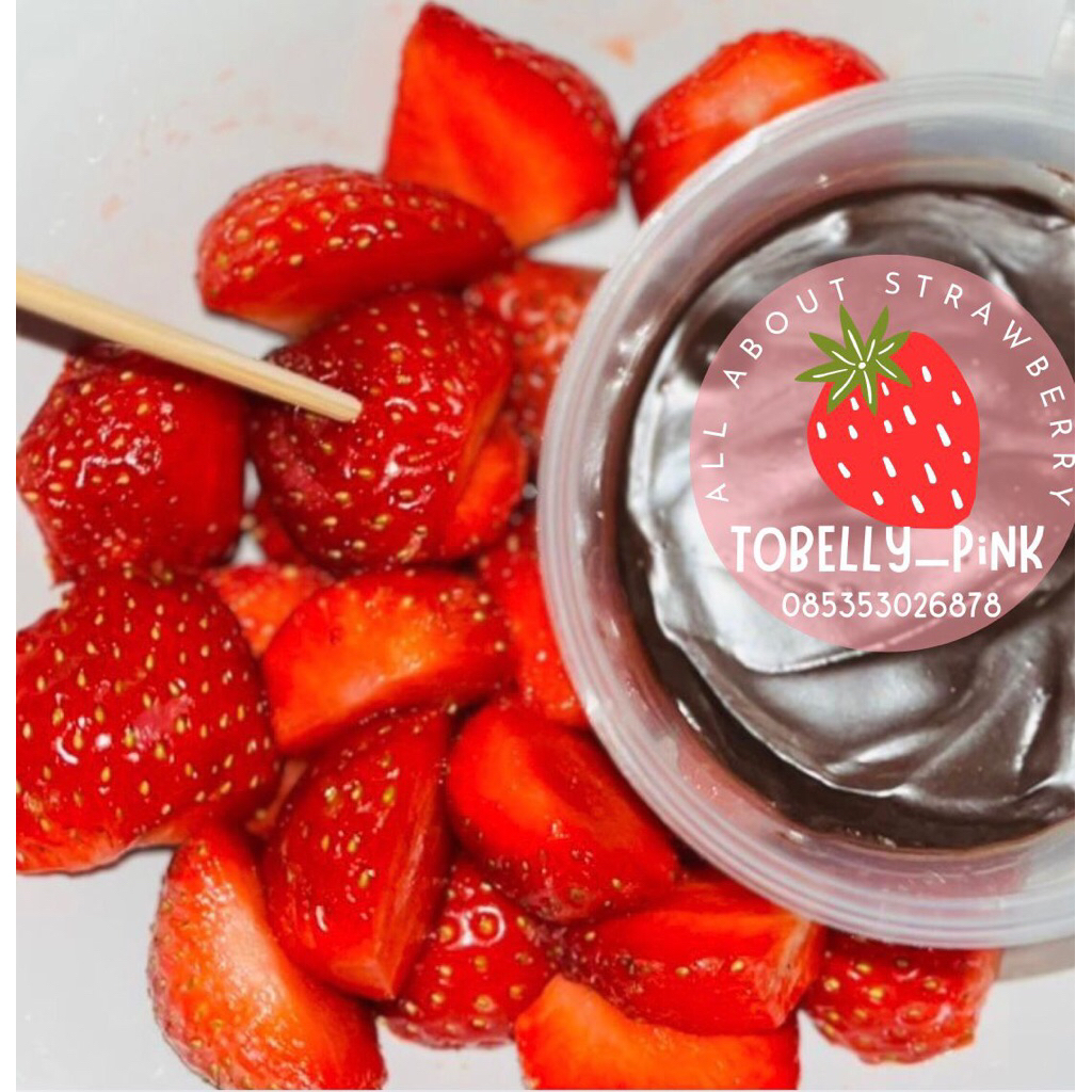 

strawberry mix coklat