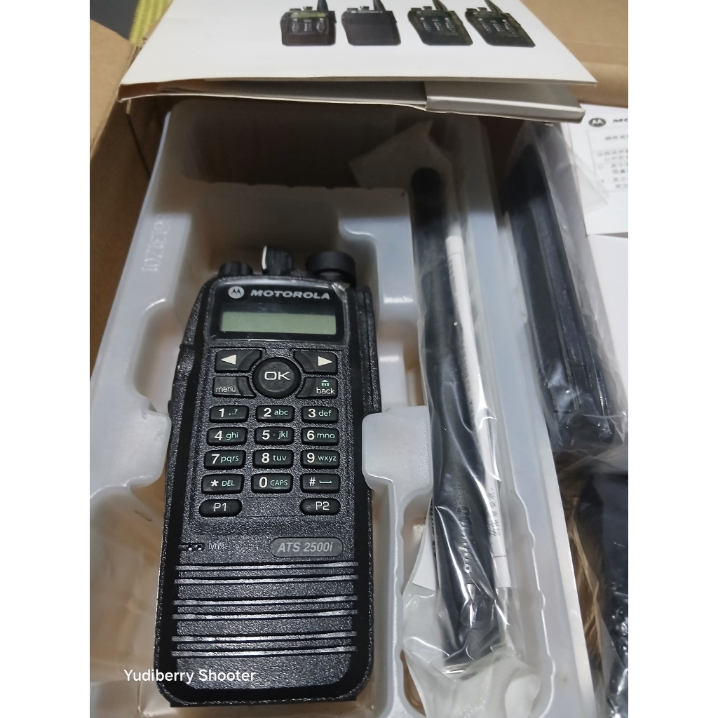 HT Motorola Ats2500i Ori Motorola Ats 2500 i Seperti Baru Trunking Sistem Frekuensi 800 Mhz Normal