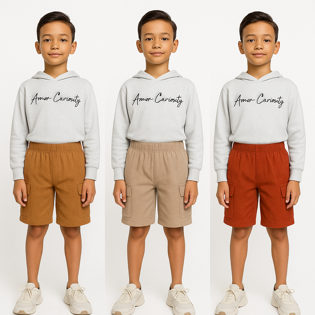 AriesJeans - Celana Cargo Pendek Anak Laki-Laki yang Lagi Viral / Celana Viral