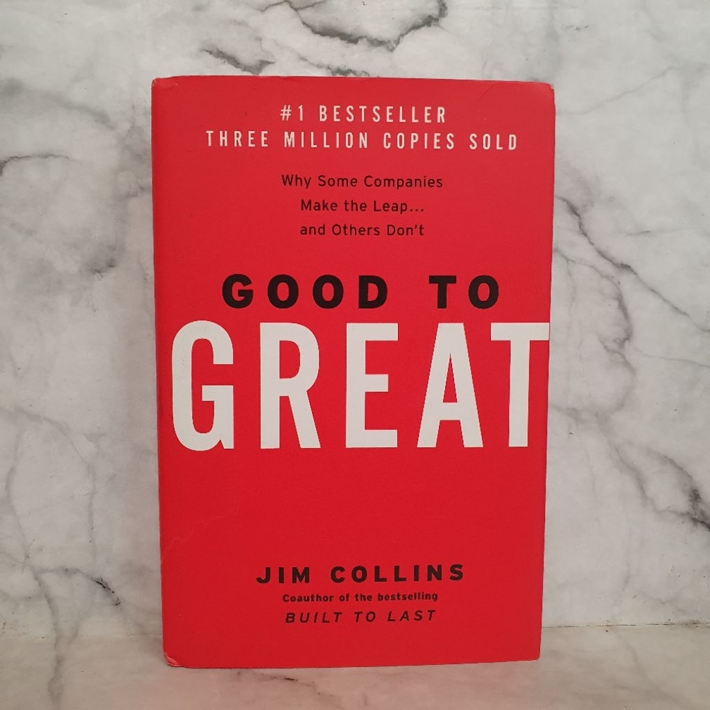 Buku Preloved Hardcover Good to Great by Jim Collins
