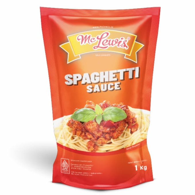 

MC LEWIS Spaghetti Sauce (Saus Spaghetti) 1kg