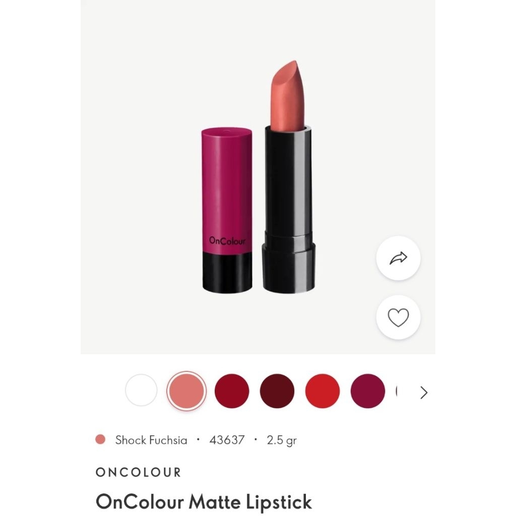 lipstik oncolour matte