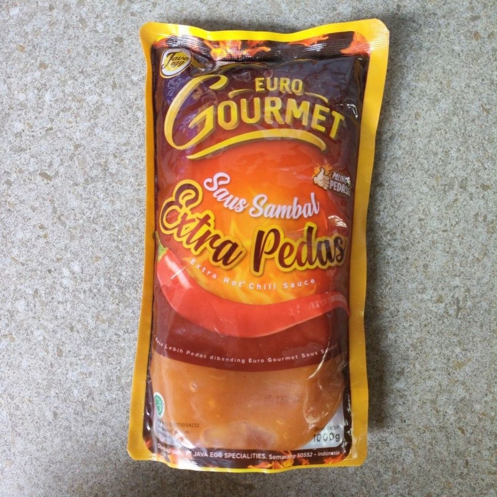 

Euro Gourmet Saos Sambal Extra Pedas 1 kg