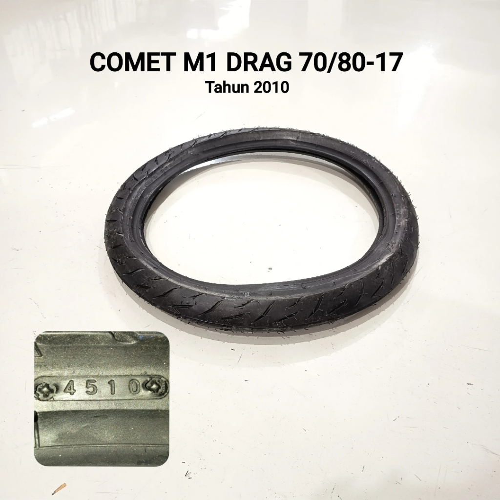 BAN LUAR COMET M1 DRAG 70/80-17 TAHUN 2010