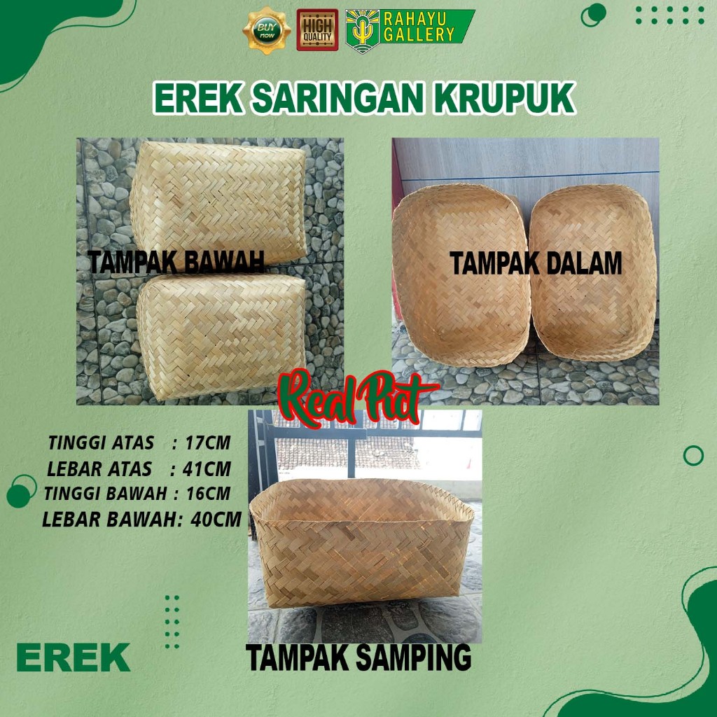 SEPASANG BESEK BAMBU JUMBO , BESEK BAKUL BAMBU , BESEK PSHT ,TUMBU