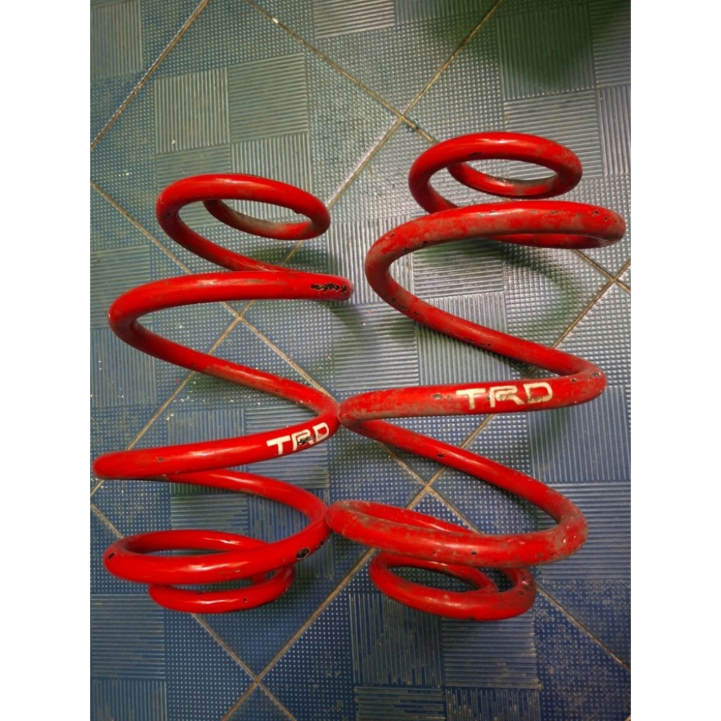 COIL SPRING PER KEONG RUSH TRD ULTIMO ORIGINAL BEKAS