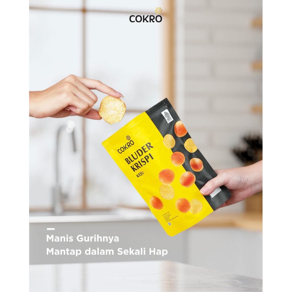 

Bluder Cokro Krispi Keju | Rasa Keju - 100% Original [ TANPA PO ]