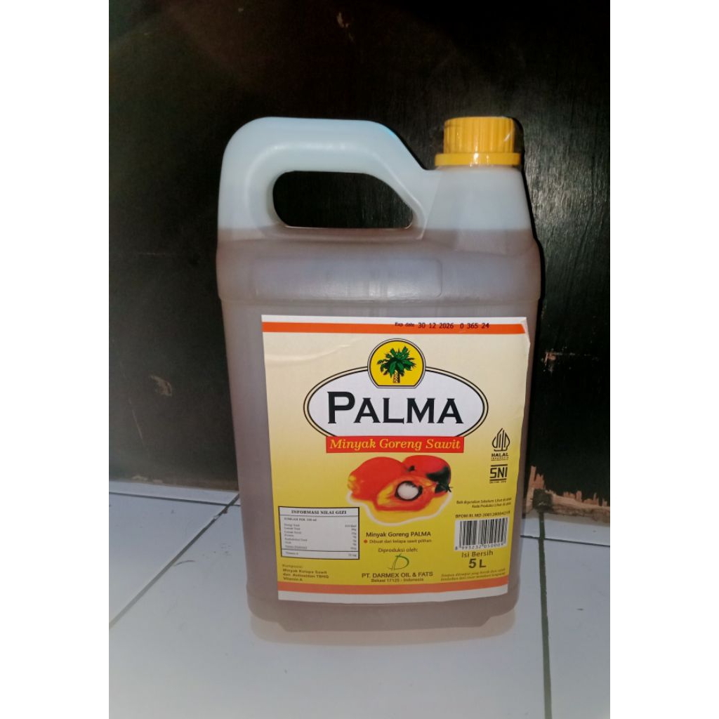 minyak goreng Palma 5 liter jerigen