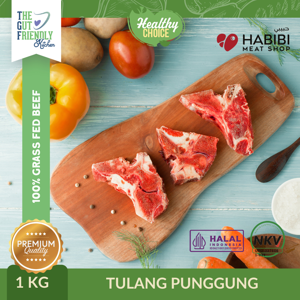 

100% GRASSFED PREMIUM Back Bone (Tulang punggung)