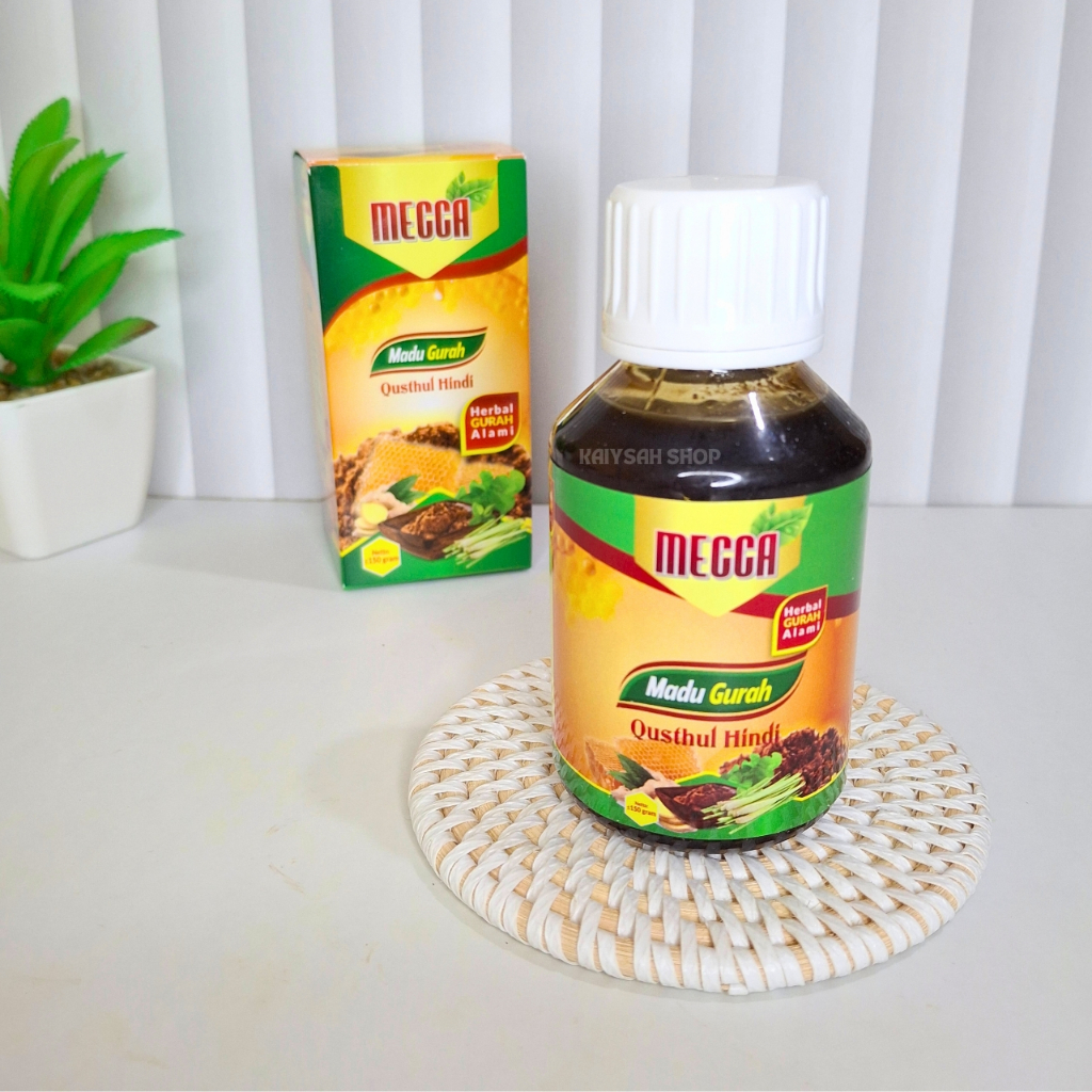 

Madu Gurah Qusthul Hindi Mecca Original 150gr | Madu Herbal untuk Batuk, Flu, Radang Tenggorokan