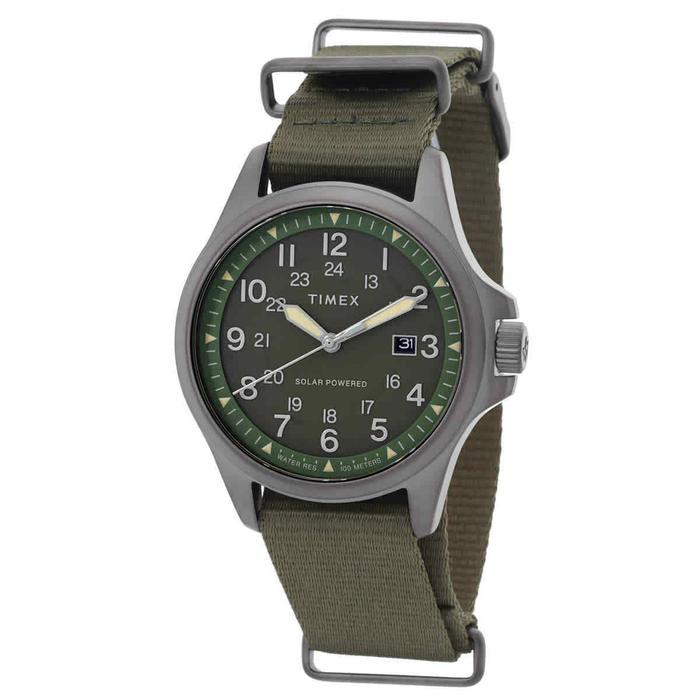 TIMEX TW2V03700 Jam Tangan Pria Expedition Field Solar Kanvas