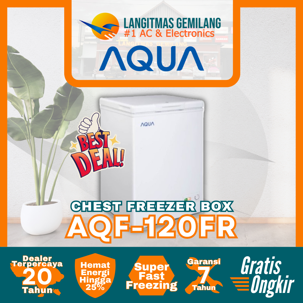 AQUA FREEZER BOX AQF-120FR