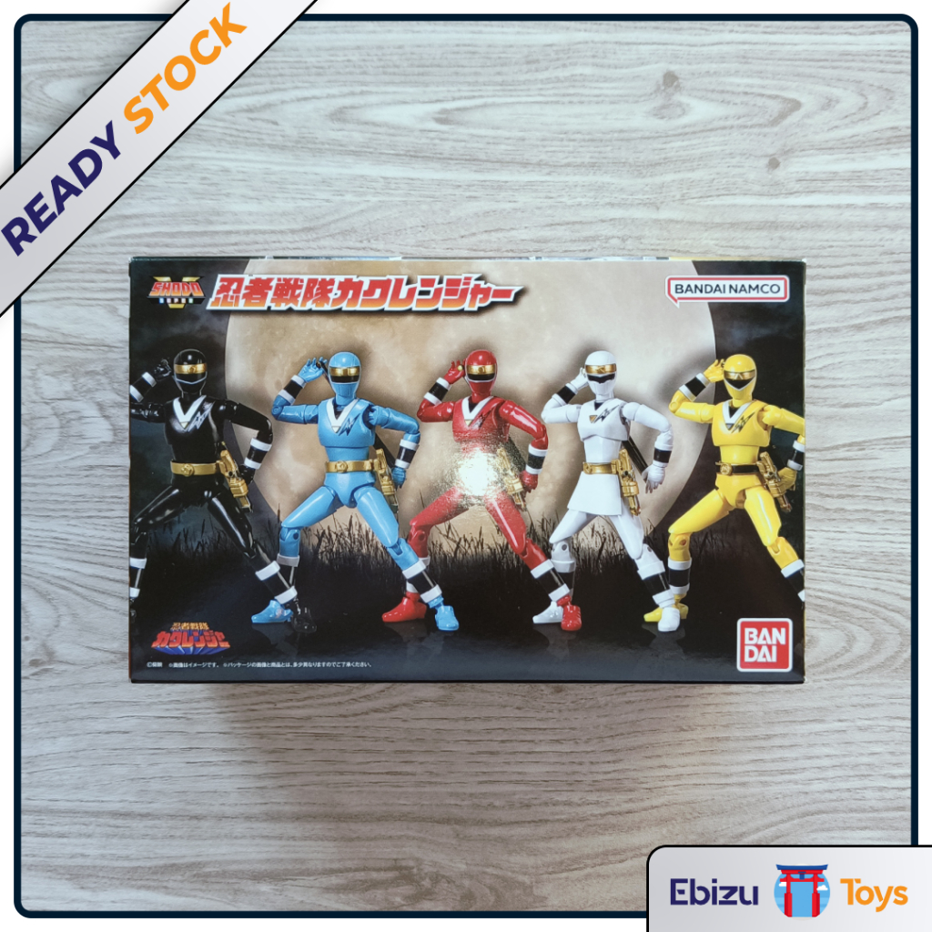 SHODO SUPER SO-DO SODO Ninja Sentai Kakuranger Power Rangers