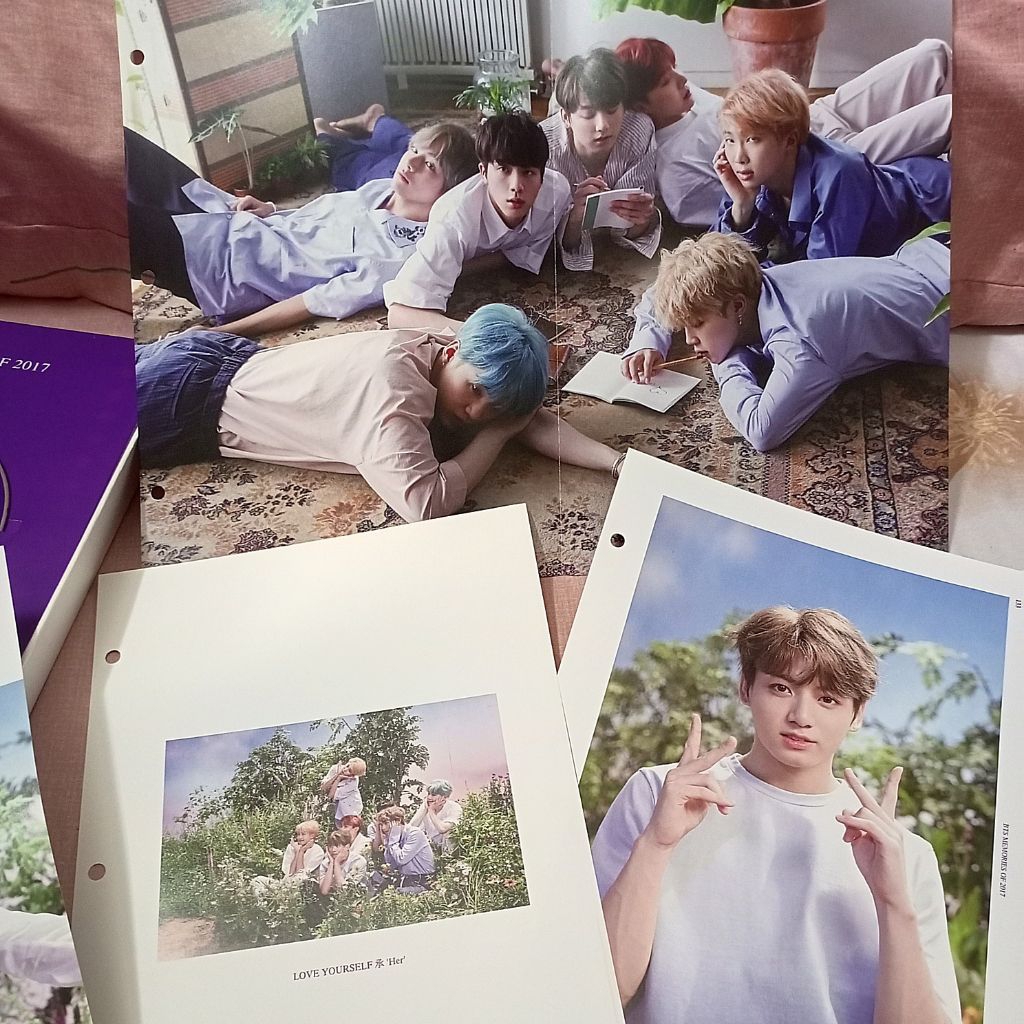 BTS ALBUM DVD MEMORIES OF 2017 with ARMY