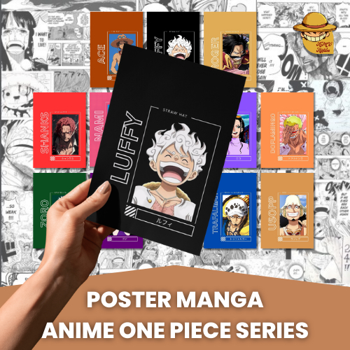 POSTER MANGA ANIME ONE PIECE SERIES II POSTER DINDING AESTHETIC