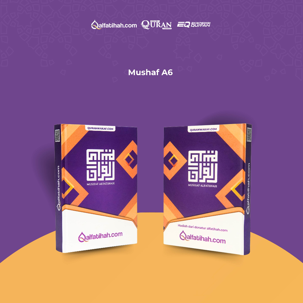 Quran Hafalan Santri A6 Non Terjemah & Custom Nama