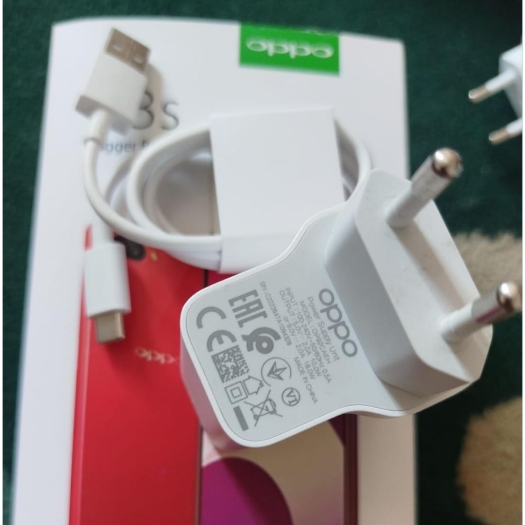 Charger ori oppo Type c fast charging