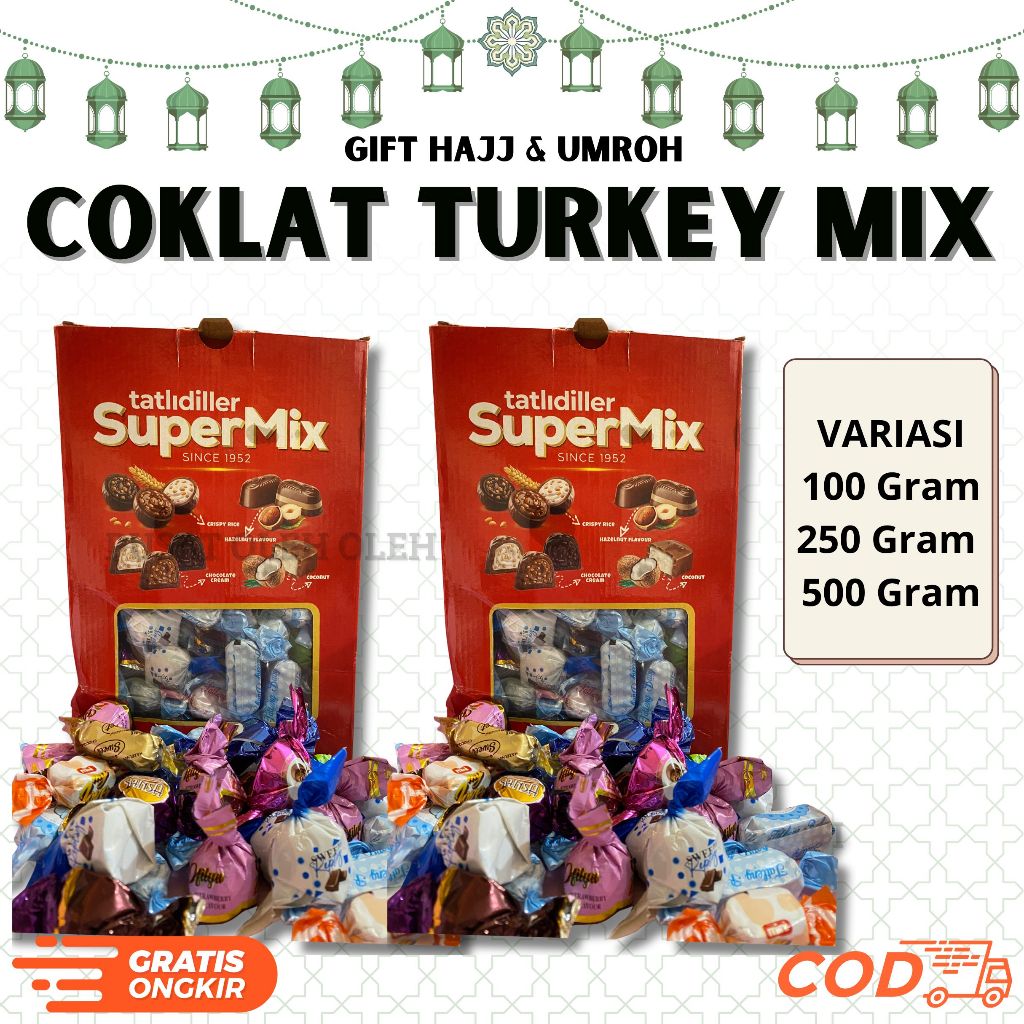 

COKLAT TURKEY MIX COKLAT ARAB PREMIUM COKLAT PERMEN CEMILAN TIMUR TENGAH I COKELAT ARAB I COKELAT TURKEY TRAFFLINE I EVILYA I NURTAT ASLI ORIGINAL BEST QUALOITY OLEH OLEH HAJI DAN UMROH