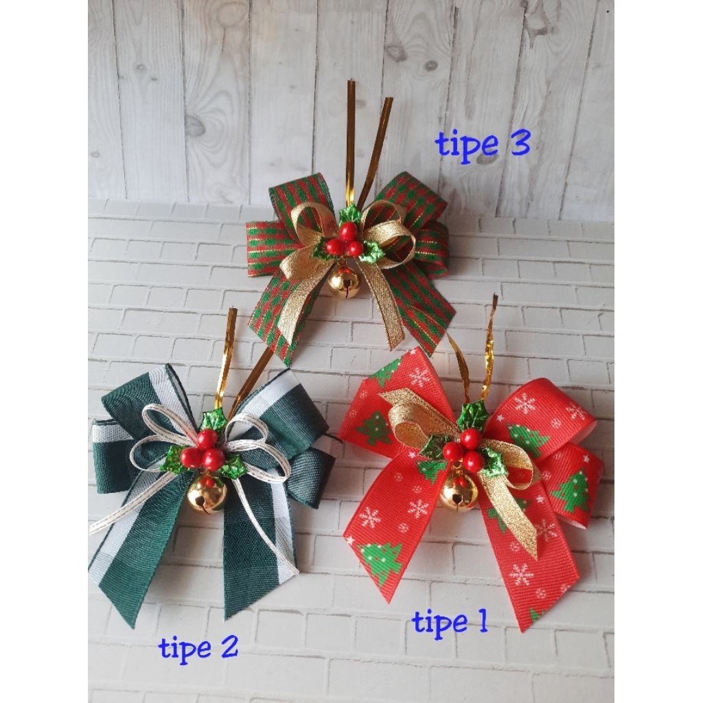 

aplikasi pita hampers natal