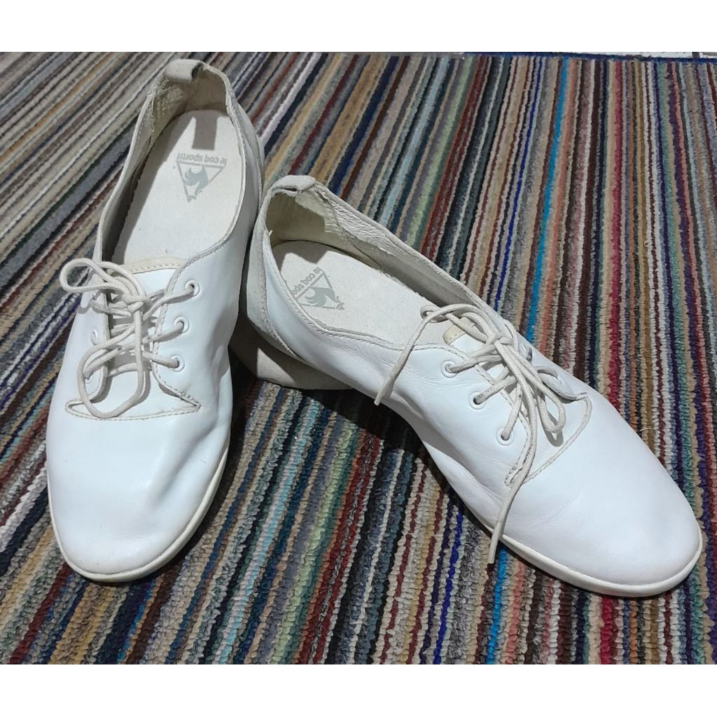 Le Coq flat shoes preloved/sepatu kelinci kulit wanita