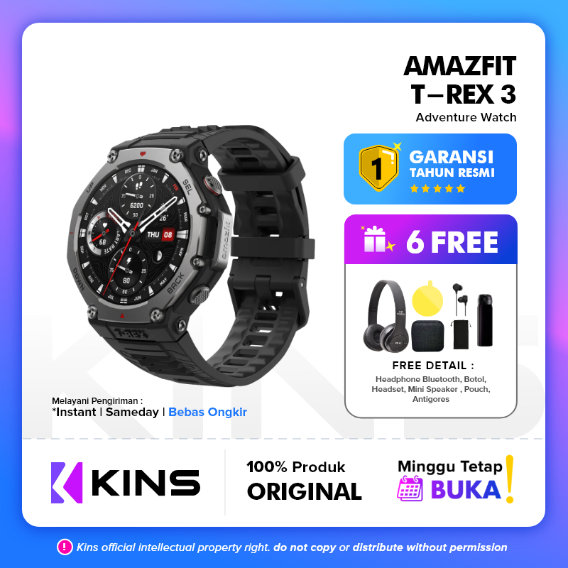 Amazfit T-Rex 2 & T-Rex Pro Smartwatch / Amazfit Trex 2 Smartwatch 5 Satellite Navigation, Military-