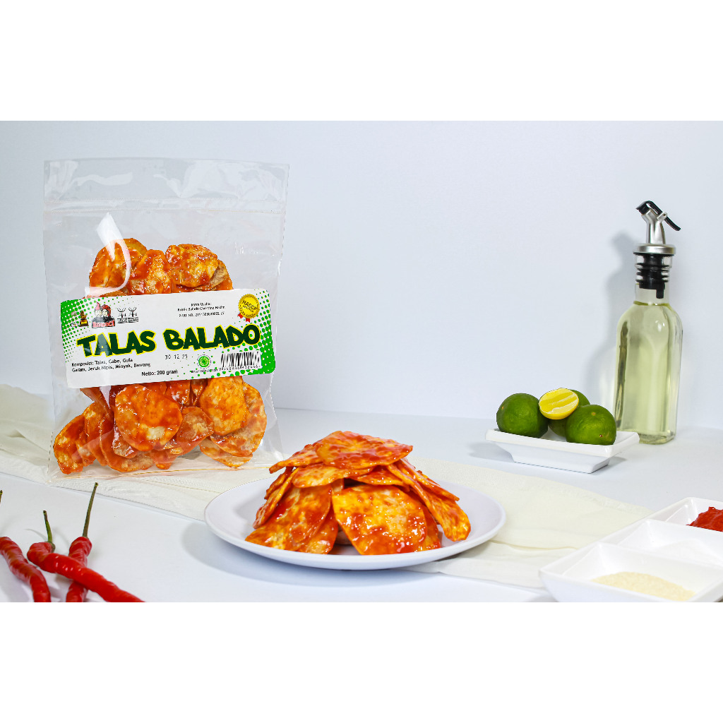 

KOKOCI Keripik Talas Balado 200g