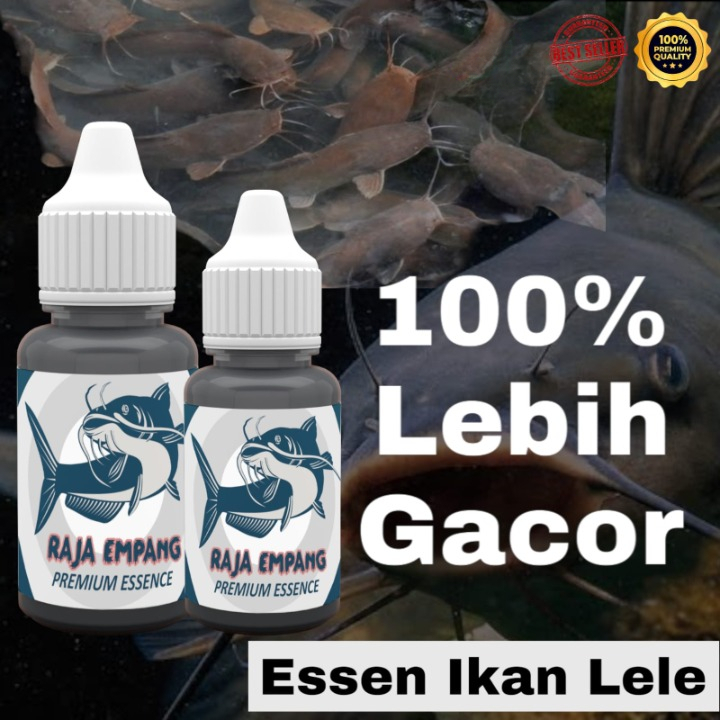 Essen Raja Empang Ikan Lele Raja Empang 15 ml 30 ml Essen Ikan Lele Khusus Induk Galatama Essen Gala