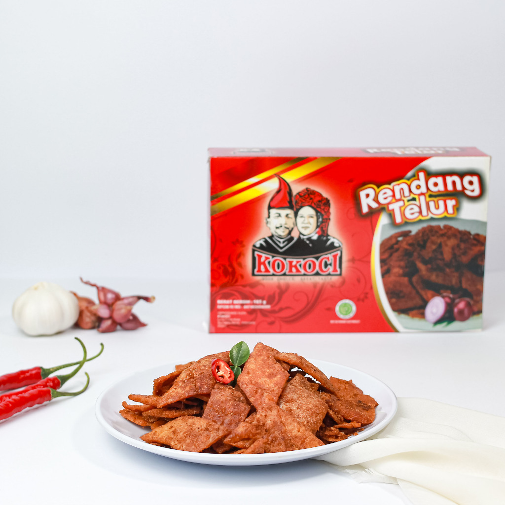 

KOKOCI Rendang Telur Kemasan Kotak 185 g