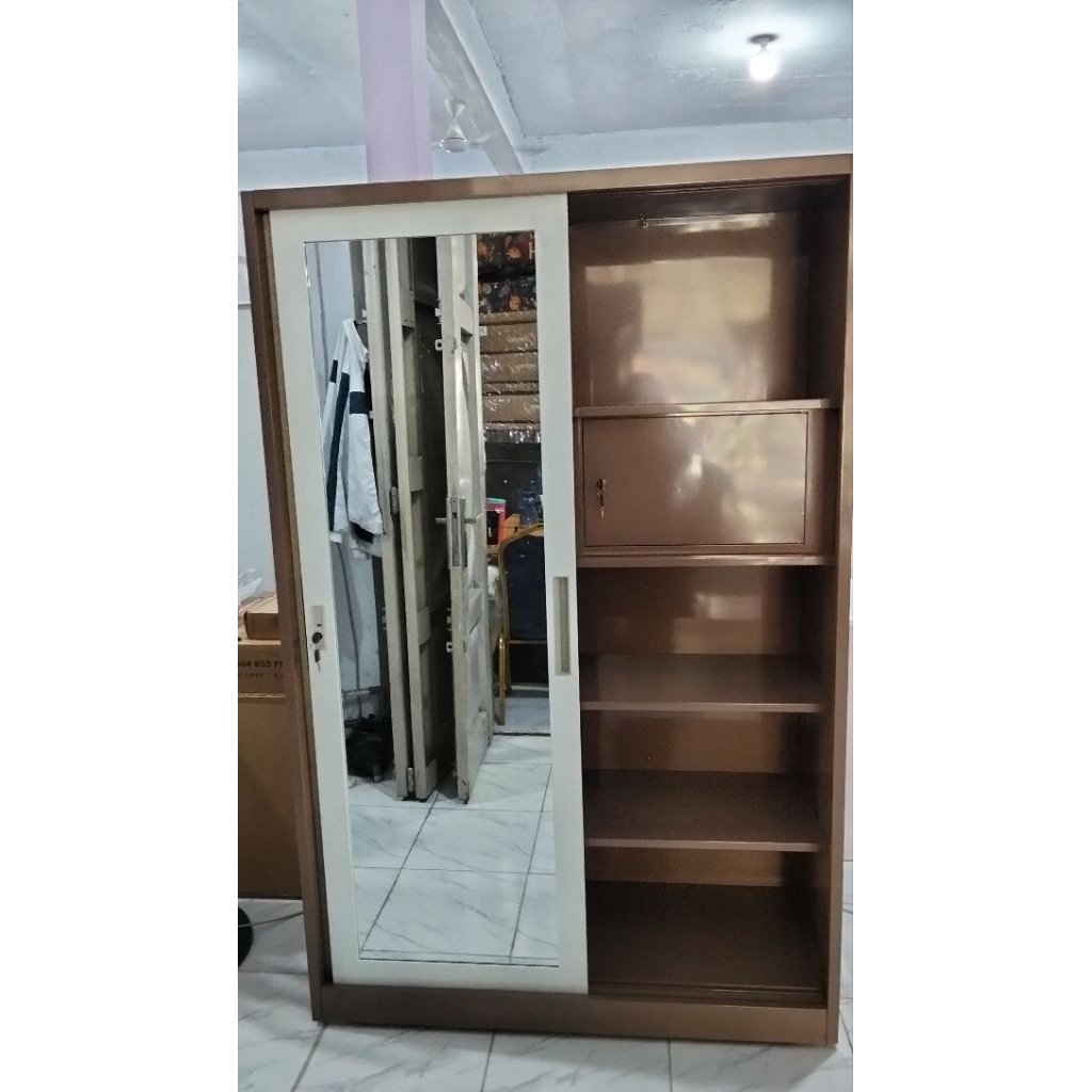 Lemari sliding 2 pintu