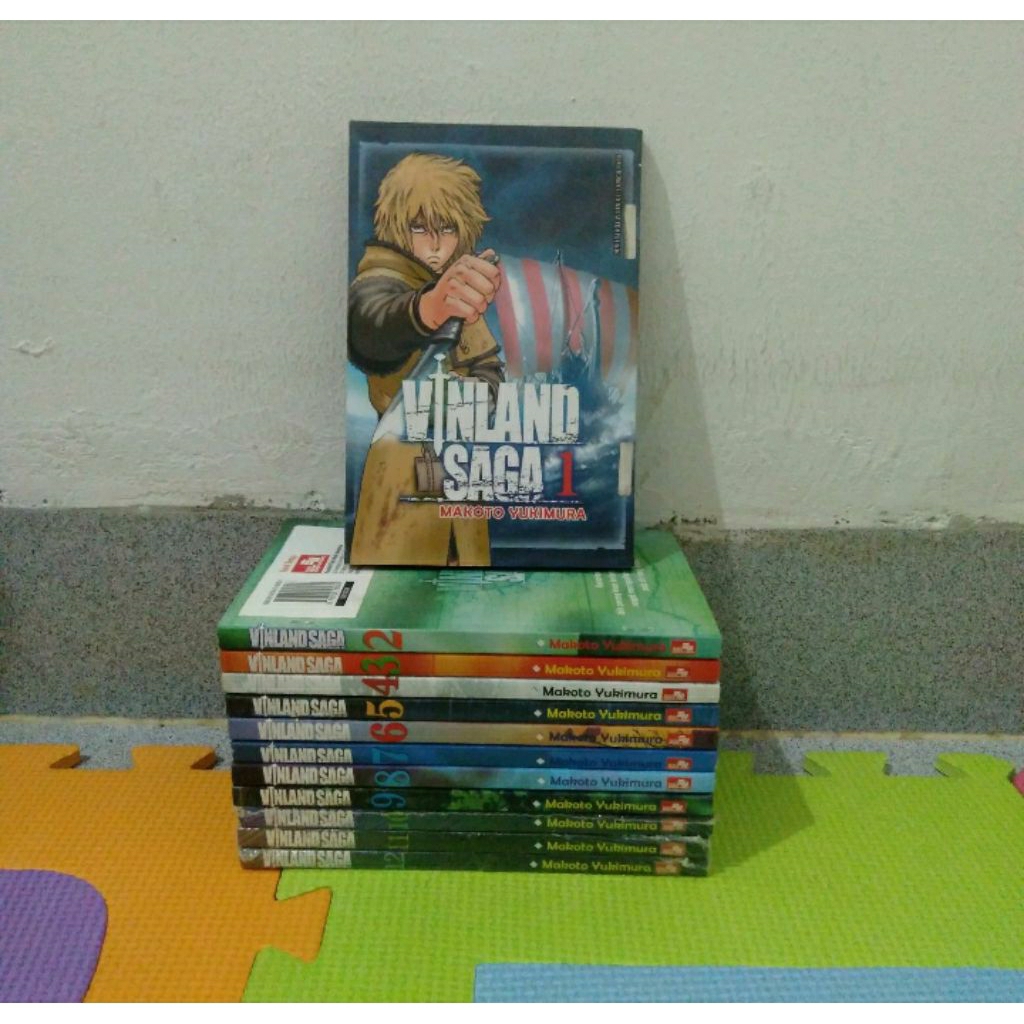 Komik full set vinland saga 1-12 ori Elex media