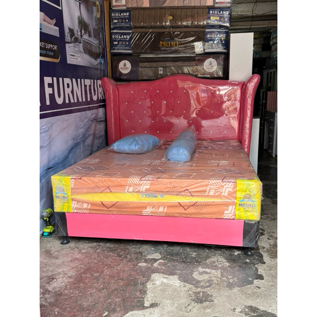 SET DIVAN JAGUAR DAN KASUR INOAC ORI Garansi 10 Tahun