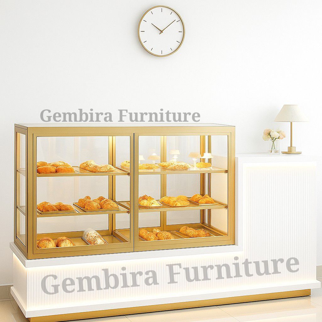 meja etalase pastry bakery toko kue strore receptionis resepsionis counter konter ready meja kasir C