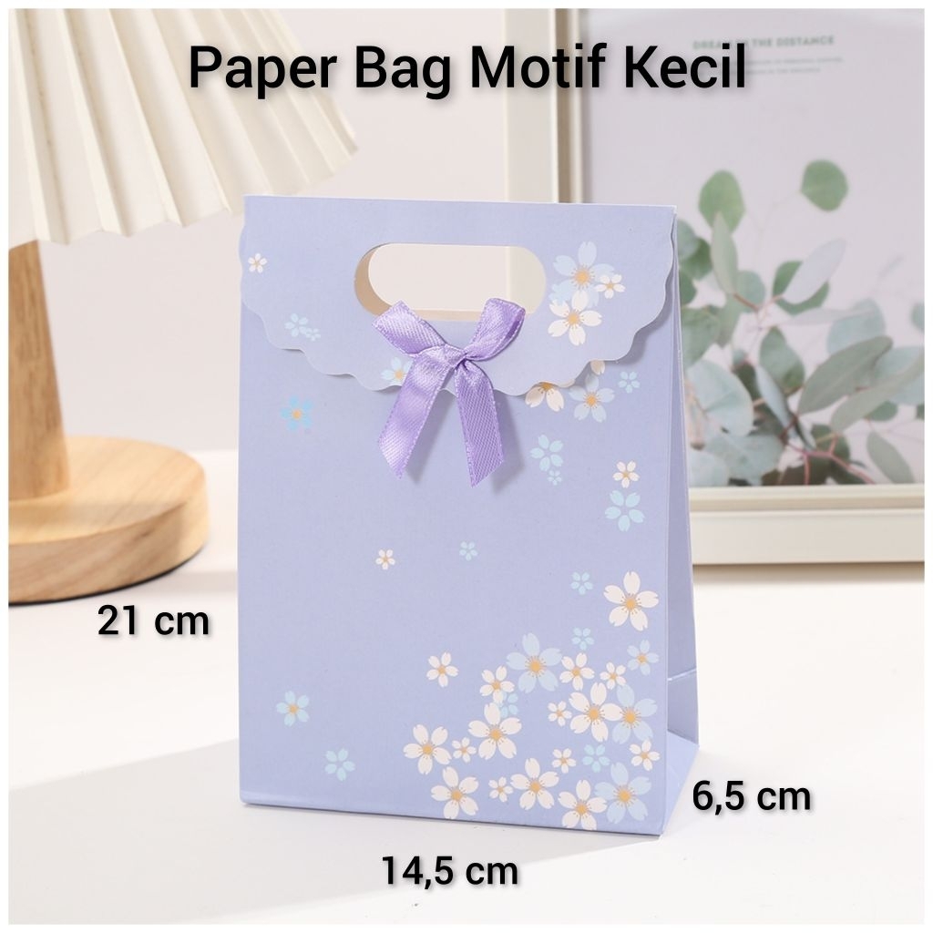 Paper Bag Motif Kecil, Paper Bag Fancy, Paper Bag Lucu