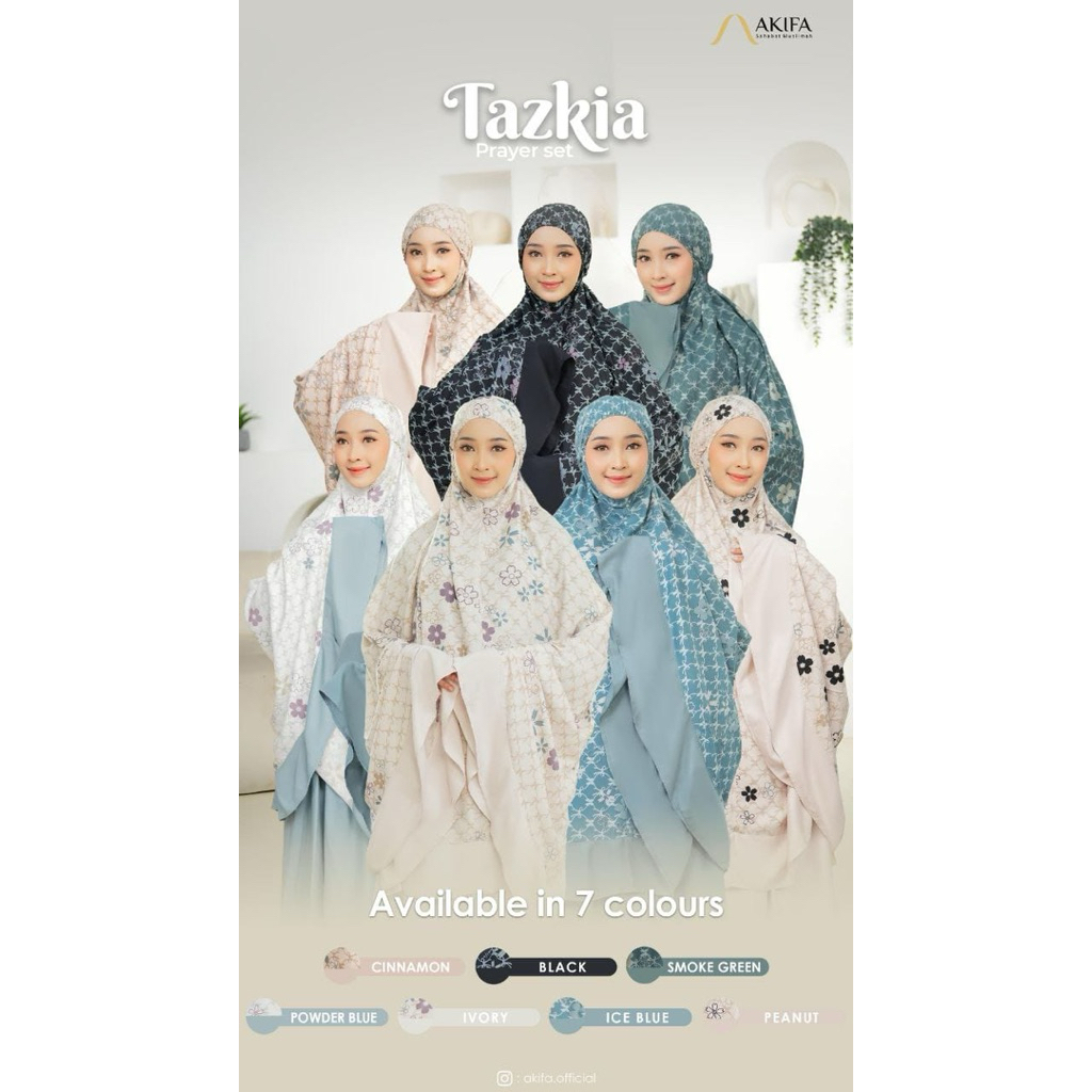 MUKENA ORI BY AKIFA/ MUKENA TERBARU/ MUKENA RAYON PREMIUM JUMBO/ MUKENA TASKIA BY AKIFA