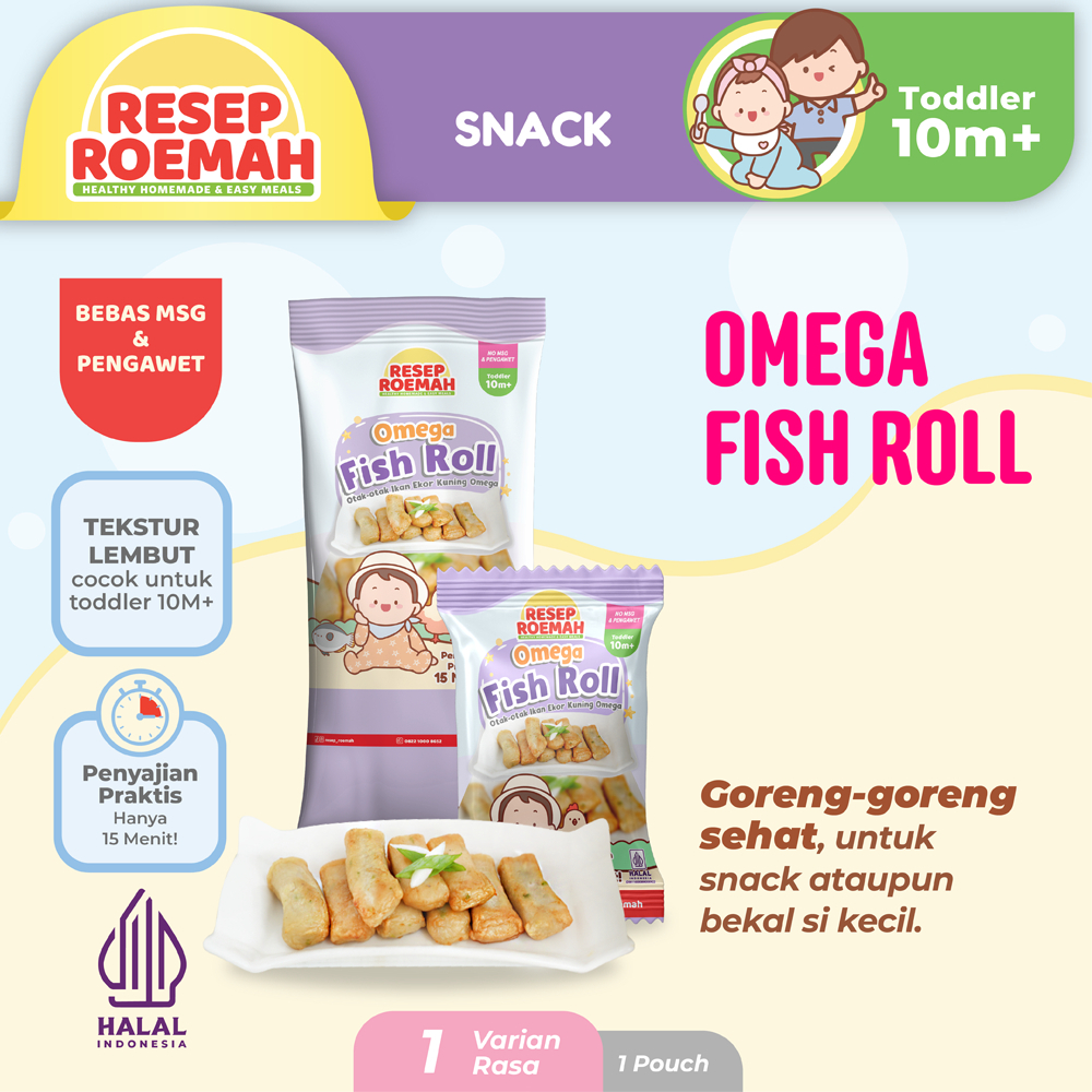 

Resep Roemah Omega Fish Roll / Otak-otak Ikan Ekor Kuning Omega / Toddler