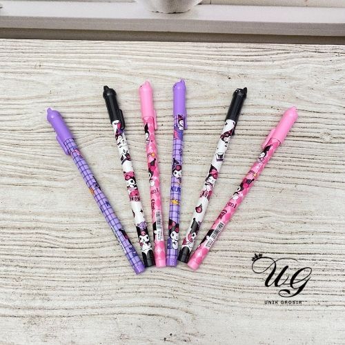 

1 PCS PULPEN STANDAR KUPING KUROMI PG-2018 LUCU 3 WARNA ALAT TULIS SEKOLAH BISA COD