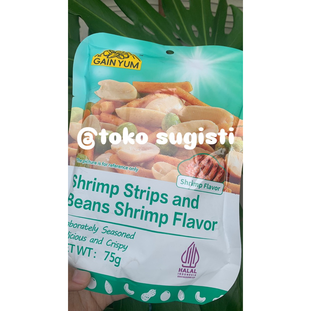 

Gainyum kacang mix 75gr isi 5bungkus