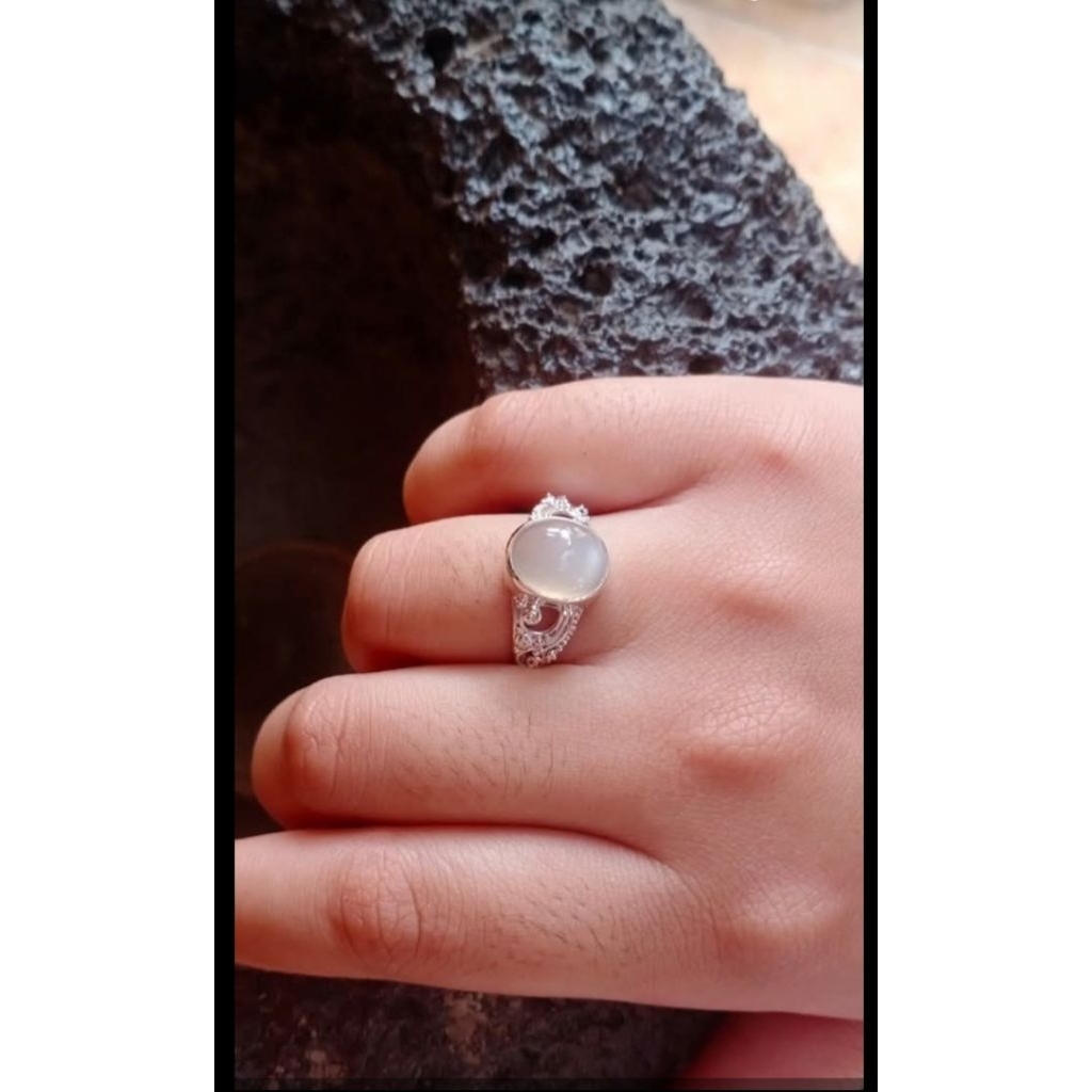 emban/ring cincin wanita, cincin perak