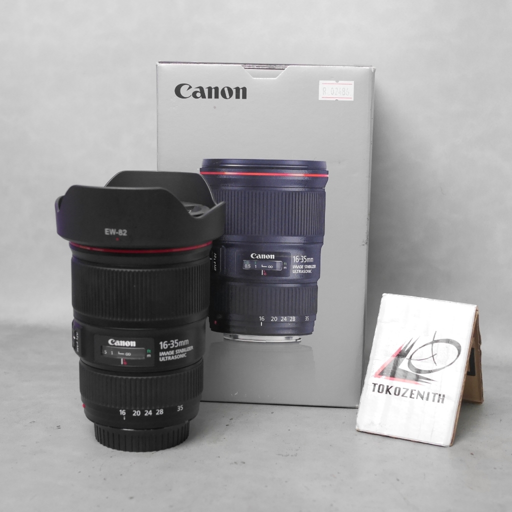 Canon EF 16-35mm f4 L IS USM - Lensa Wide Canon Full Frame - R02486