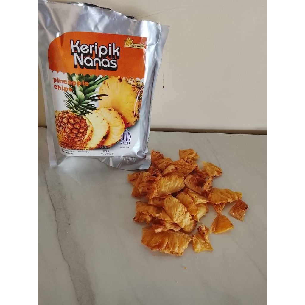 

KERIPIK BUAH NANAS|Snack tradisional|cemilan sehat 100g
