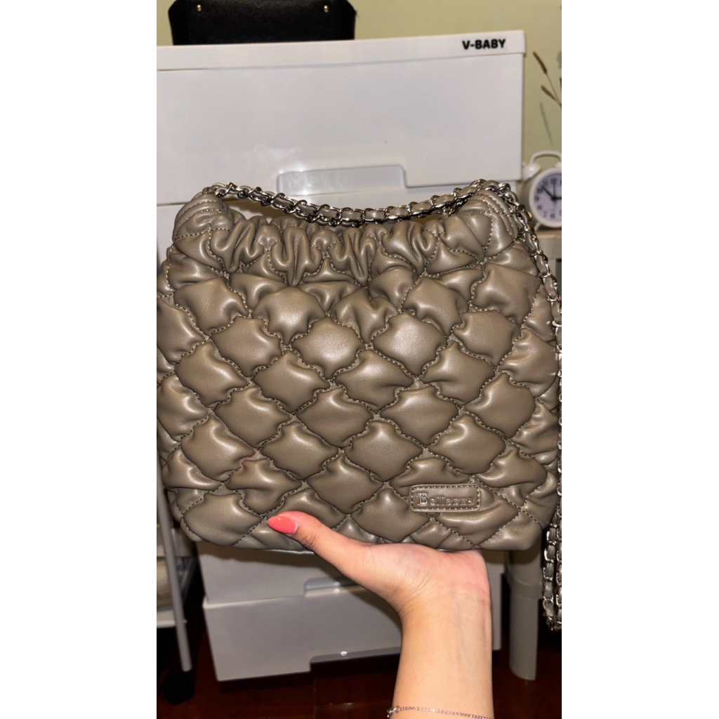 PRELOVED Sling Bag BELLEZZA - Grey