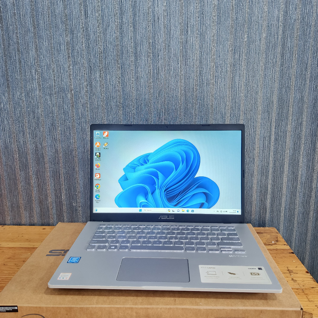 Laptop Asus X409MA, Intel Celeron-N4020, Ram 4Gb / 256Gb, Backlight, Super Slim, Seri Baru, Lengkap,