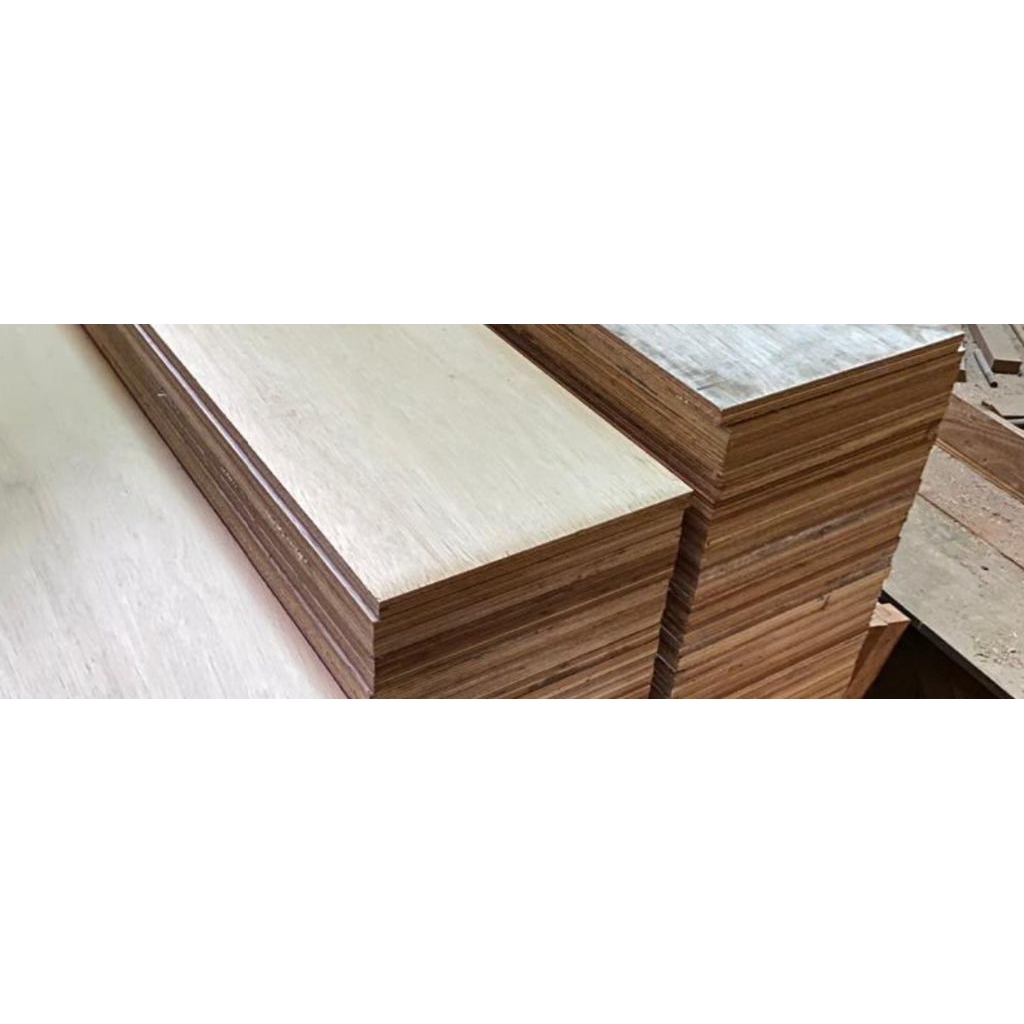 Multiplektriplek plywood 18 mm - potongan custom ukuran sesuai kebutuhan - kayu MDF / Triplek Merant