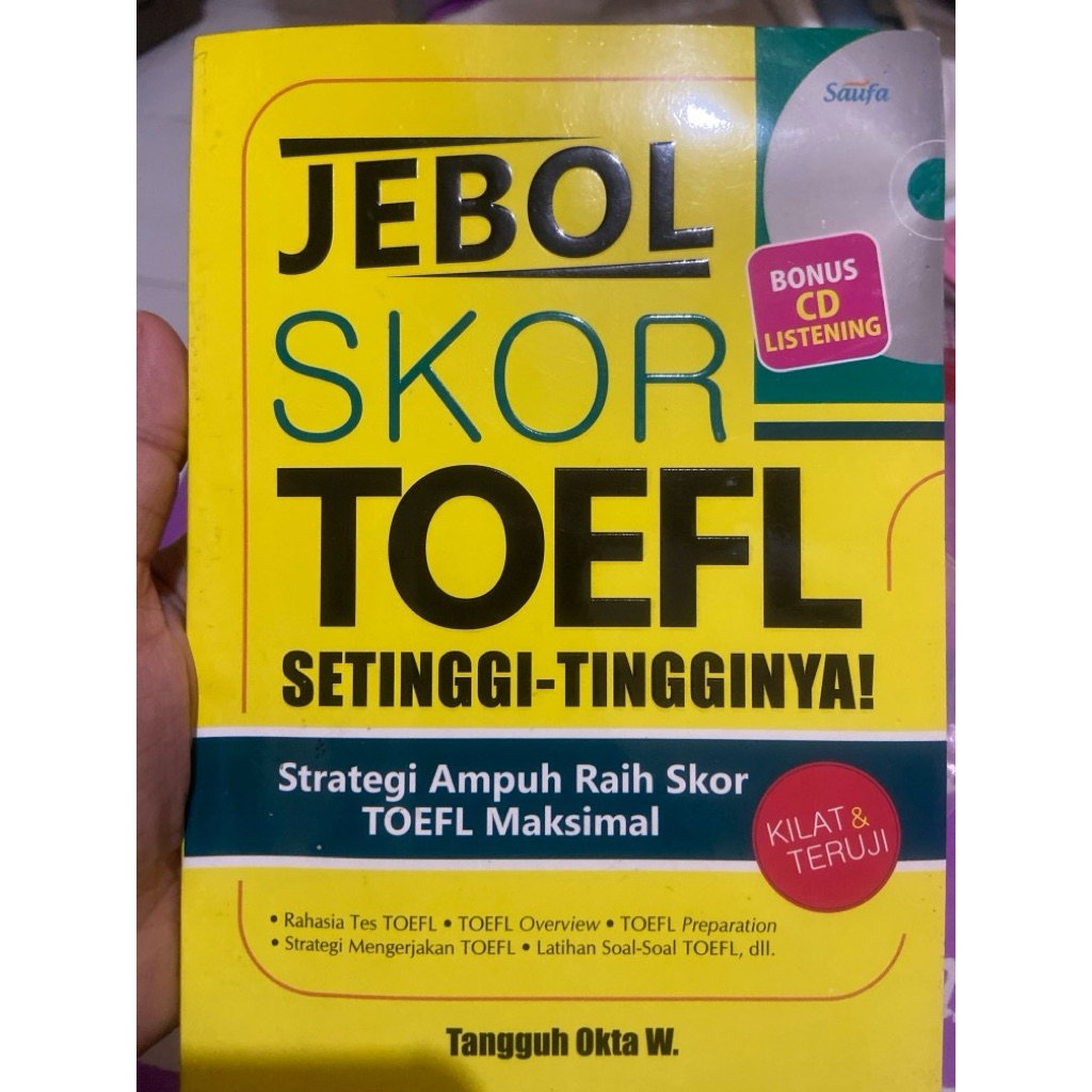 preloved buku toefl