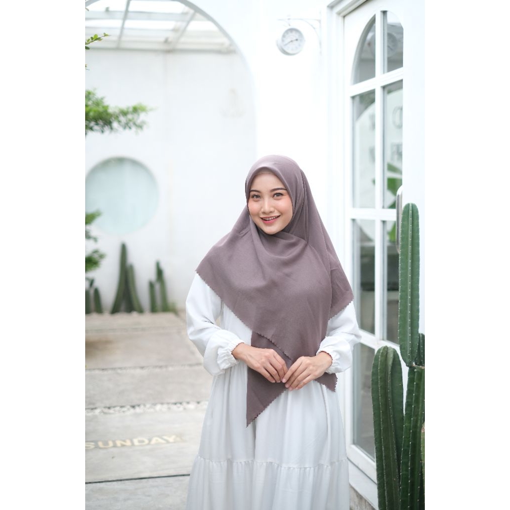 Afiyya.Veil - VOAL PARIS PREMIUM - bahan voal Paris premium uk 120 × 120