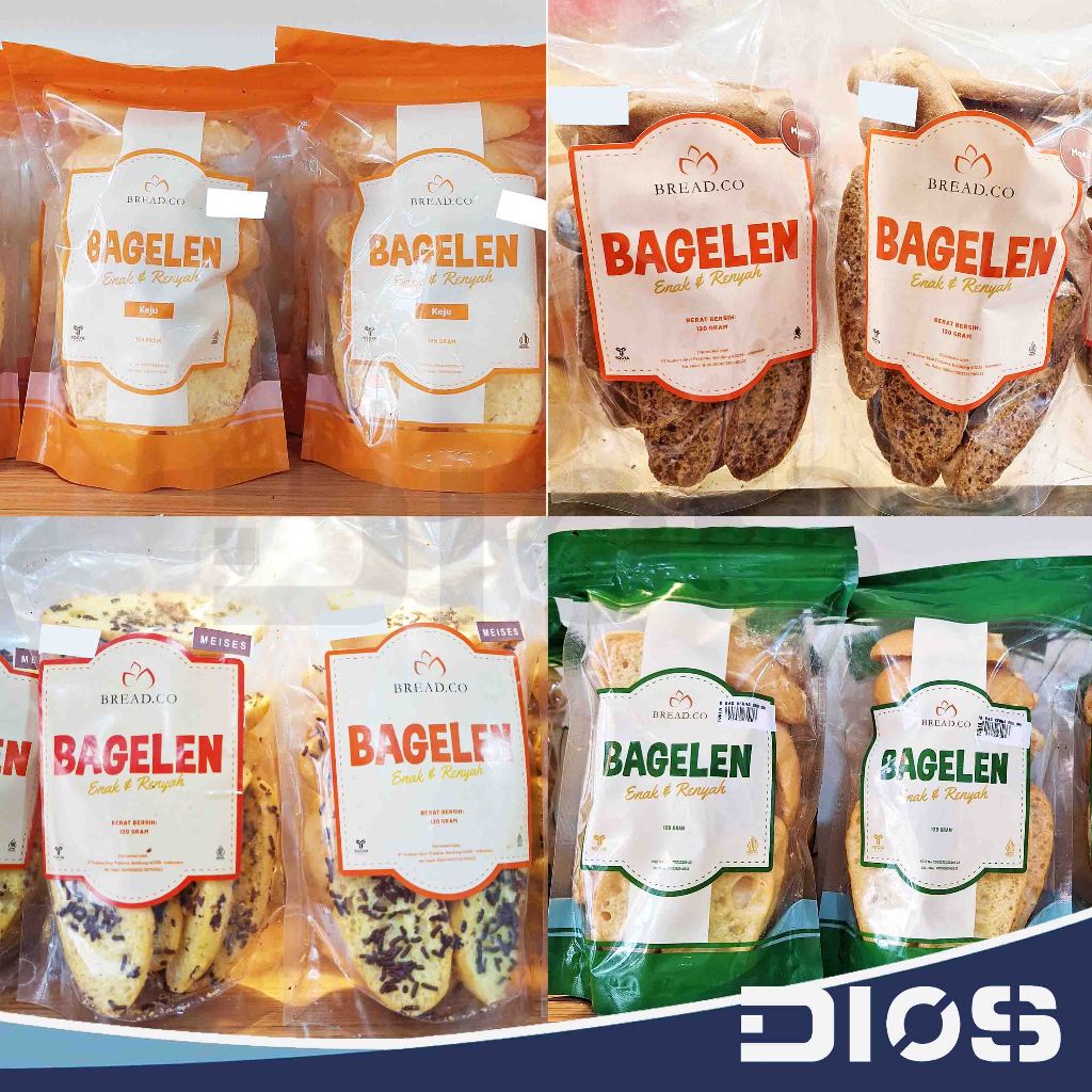 

BREADCO Bagelen Kering Aneka Rasa ALL VARIANT Halal Bandung