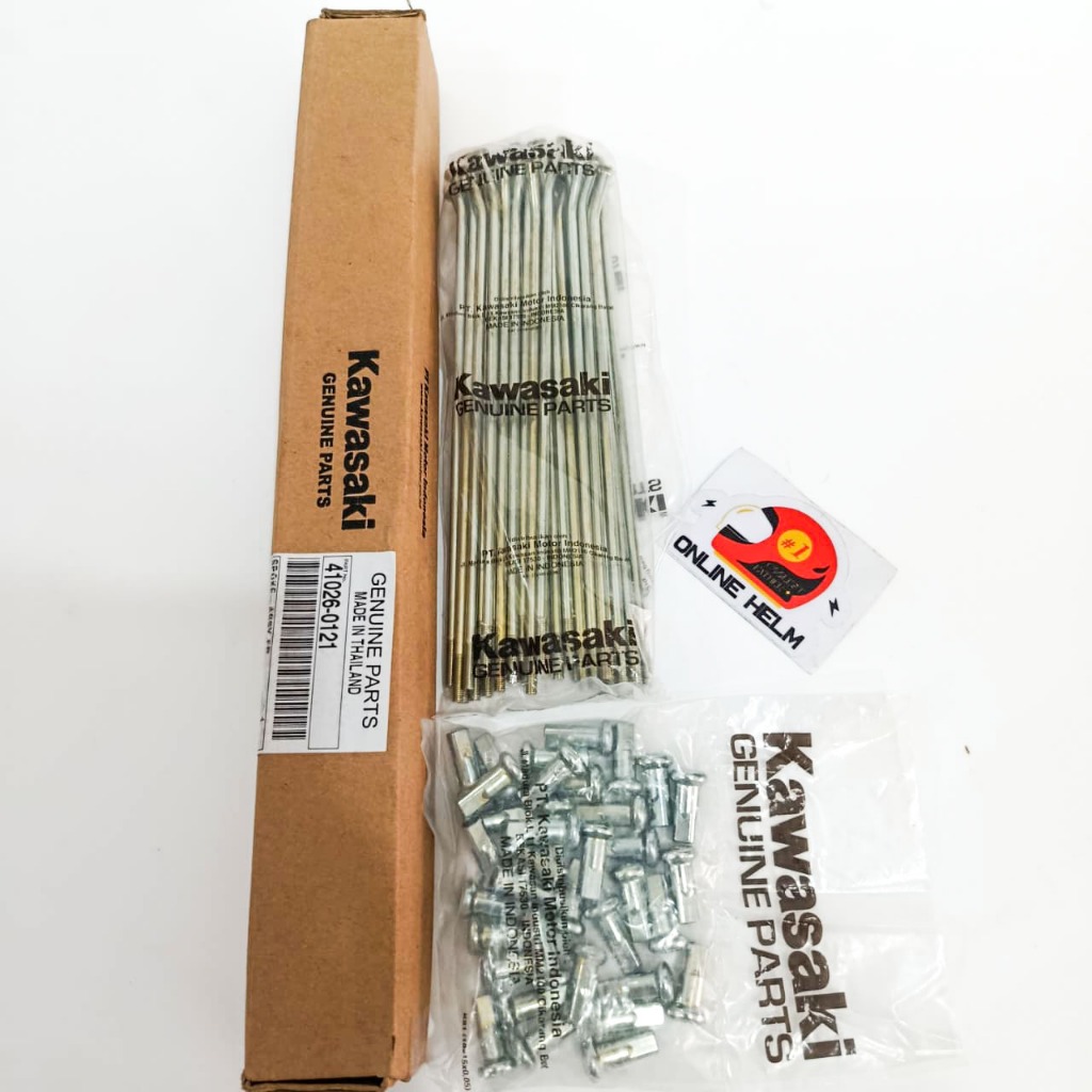 Jari Ruji KLX DTRACKER 150 Depan Velg 17 ORIGINAL KAWASAKI Supermoto