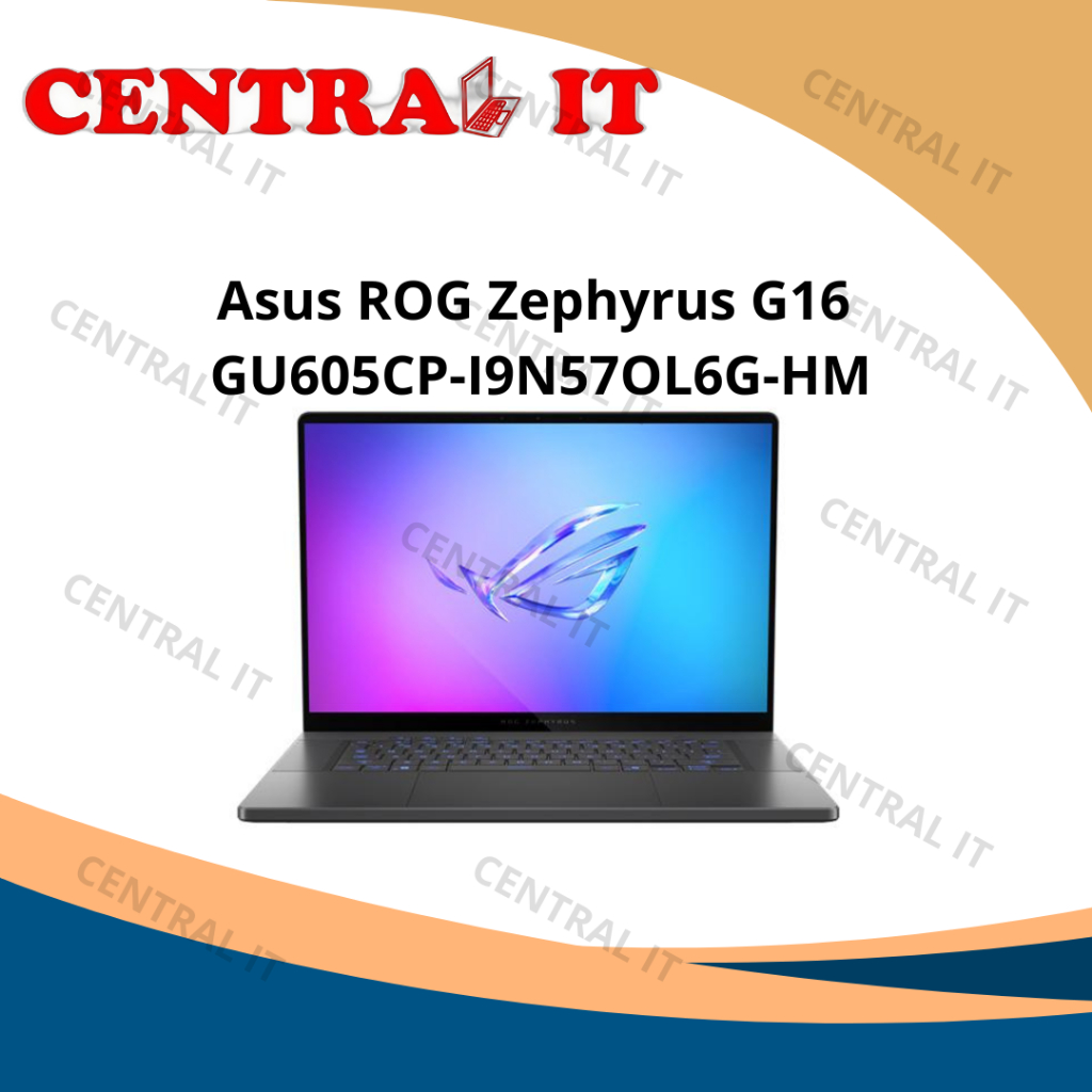 Asus ROG Zephyrus G16 GU605CP-I9N57OL6G-HM Laptop Gaming Terbaik Prosesor Intel Core Ultra 9 285H NV
